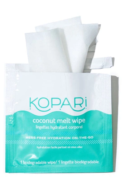 Kopari Coconut Melt Wipes 20 Biodegradable Wipes In N,a