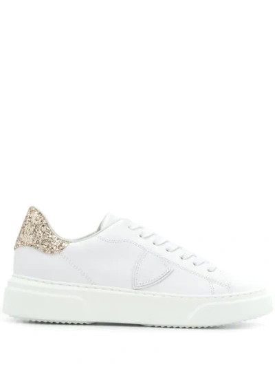 Philippe Model Temple Sneakers In White