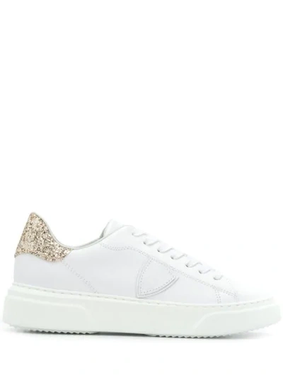 Philippe Model Temple Trainers In White
