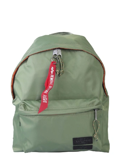 Alpha Industries Pakr Alpha Padded Backpack In Verde