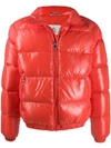 Pyrenex Padded Jacket In Orange