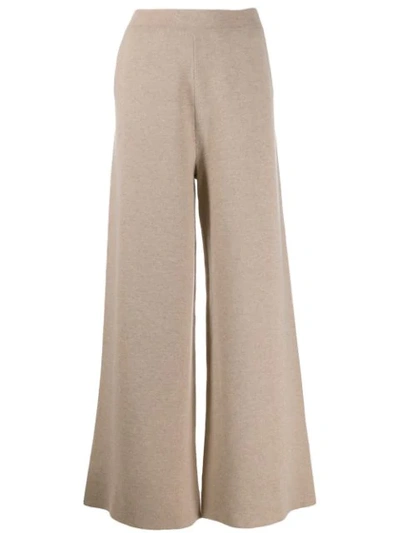 Jil Sander Ausgestellte Strickhose - Nude In Neutrals