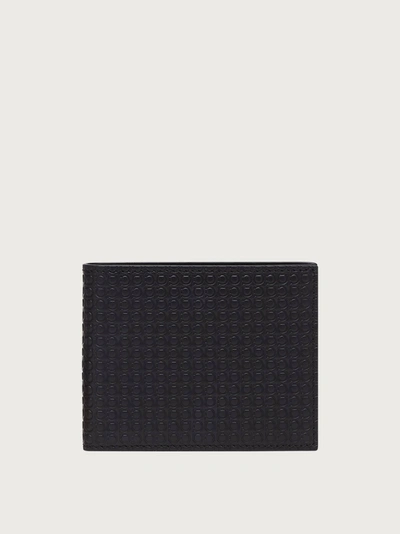 Ferragamo Gancini Wallet In Black