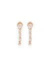 Anita Ko 18kt Gold And Diamond Loop Earrings