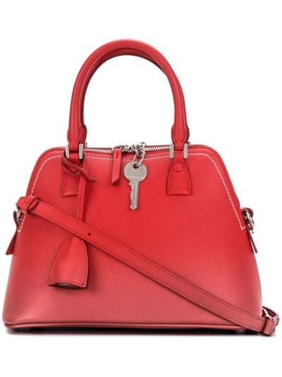 Maison Margiela Mini 5ac Tote Bag In Red
