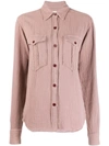 Isabel Marant Étoile Jacob Shirt In Pink