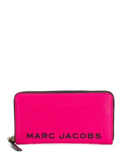 Marc Jacobs Logo Purse In 671 Diva Pink