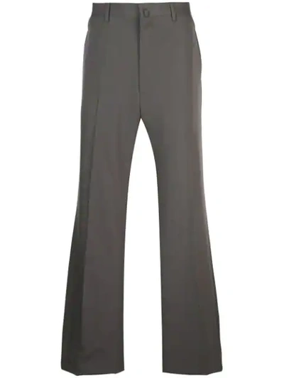 Lanvin Wide-leg Tailored Trousers In Grey