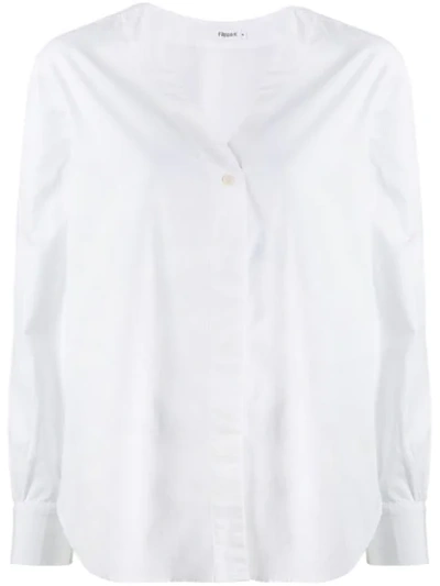 Filippa K Tania Long Sleeve Shirt In White