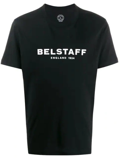Belstaff 1924 Print T-shirt In 90000 Black