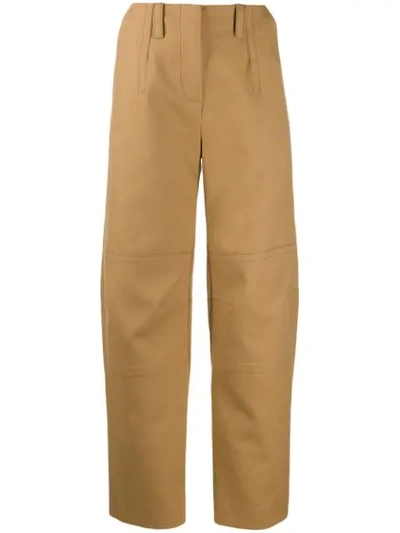 Courrèges Utility Trousers In Neutrals
