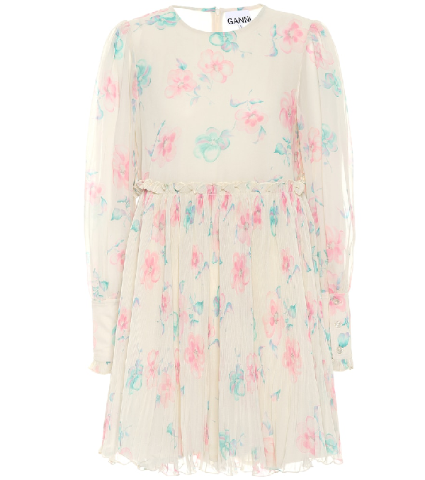 ganni babydoll dress