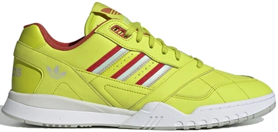 Pre-owned Adidas Originals  A.r. Trainer Semi Solar Yellow Lush Red In Semi Solar Yellow/lush Red/vapour Green