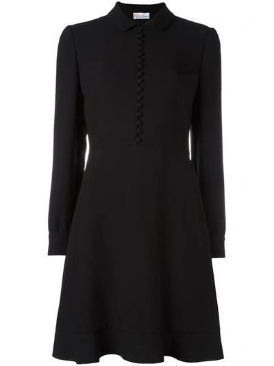 Red Valentino Front Button Flared Dress | ModeSens