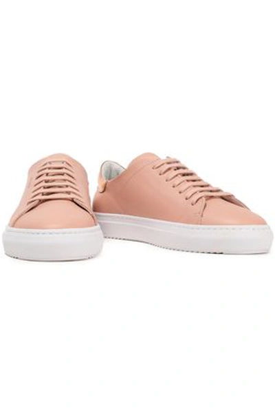 Axel Arigato Clean 90 Perforated Leather Sneakers In Blush