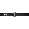 Y-3 Adjustable Buckle Belt In Black