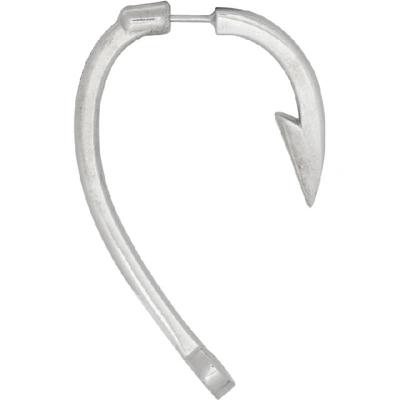 Alan Crocetti Silver Hook Earring