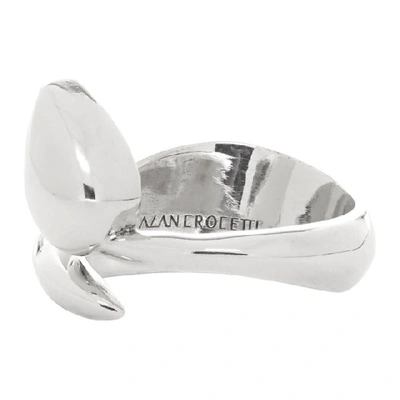 Alan Crocetti Silver Alien Ring