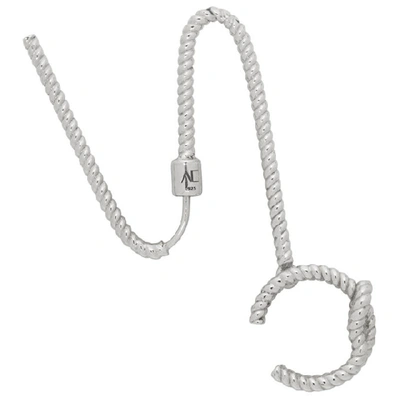 Alan Crocetti Silver Lasso Earring