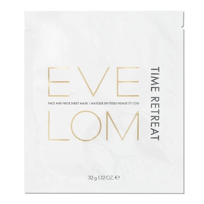 Eve Lom Time Retreat Sheet Mask In White