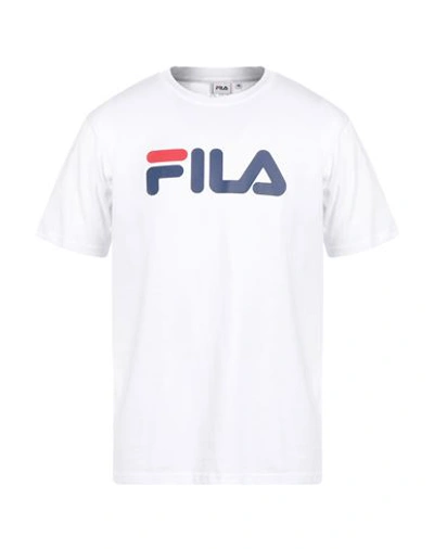 Fila T-shirts In White