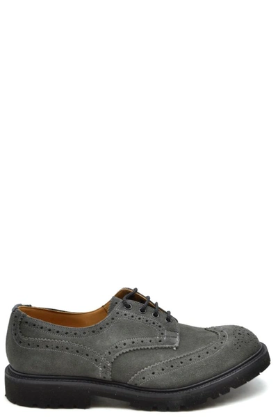 Tricker's Laced Shoes In Grey