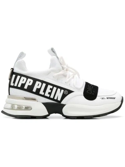 Philipp Plein Runner Sneakers In White