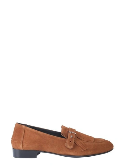 Giuseppe Zanotti Design Men's Brown Leather Loafers
