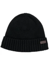 Barbour Gerippte Beanie In Brown