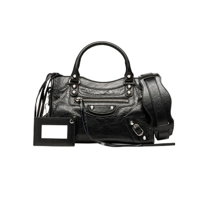 Balenciaga Women's Black Leather Handbag