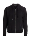 Splendid Super Soft French Terry Hoodie In Black