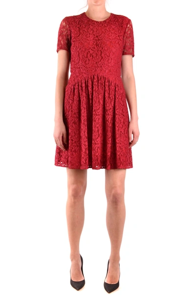 Burberry Women's Red Polyester Dress