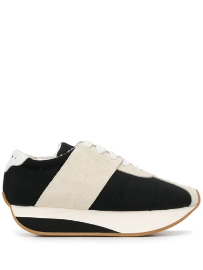 Marni Bigfoot Low-top Trainers In Blue