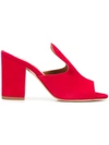 Paris Texas Red Leather Heels