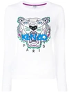 Kenzo Tiger White Classic Sweatshirt