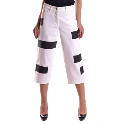 Kenzo Women's White Cotton Pants