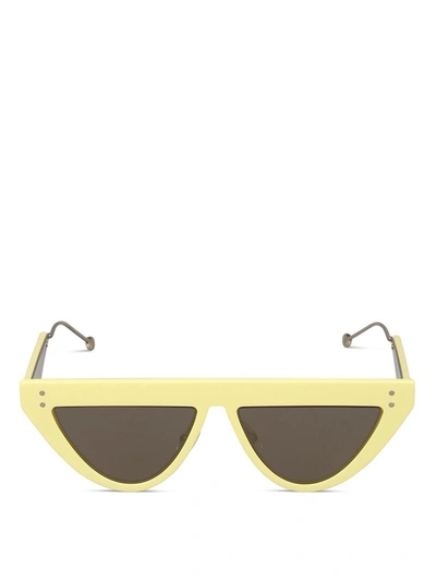 Fendi Women's Yellow Acetate Sunglasses