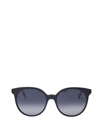 Gucci Women's Blue Acetate Sunglasses