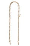 Marc Jacobs Chain Guitar Bag Strap In Gold