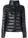 Herno Long Sleeved Padded Jacket In Black