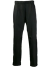 Prada Gabardine Nylon Trousers In Black