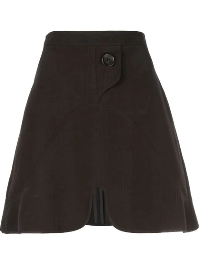 Ellery Milky Way Mini Skirt In Black