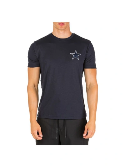 Emporio Armani C2 Ultimate T-shirt In Blu Navy