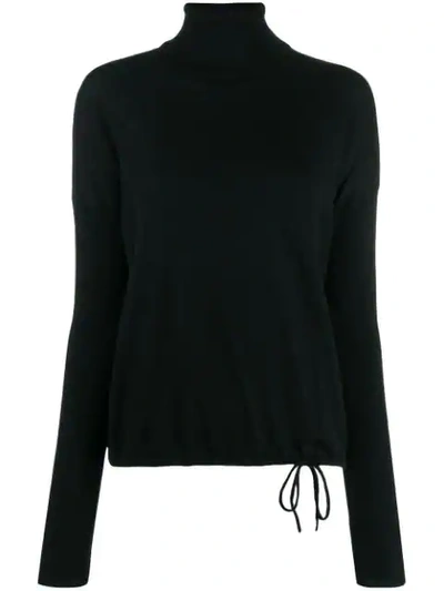 Odeeh Roll-neck Jumper In Black