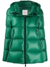 Moncler Seritte Padded Jacket In Green