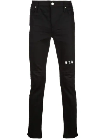 Rta Slim Fit Jeans In Black
