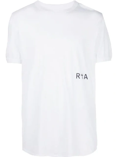 Rta Logo Print T-shirt In White