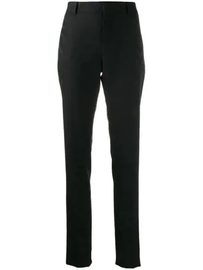 Saint Laurent Slim Fit Tailored Trousers - 黑色 In 1000 Nero