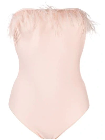 Oseree Plumage One-piece In Pink