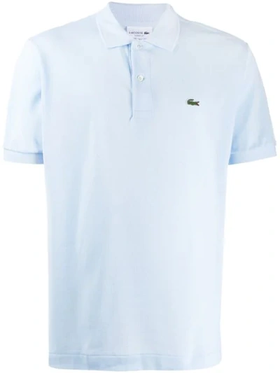 Lacoste Colour Block Polo Shirt In Blue